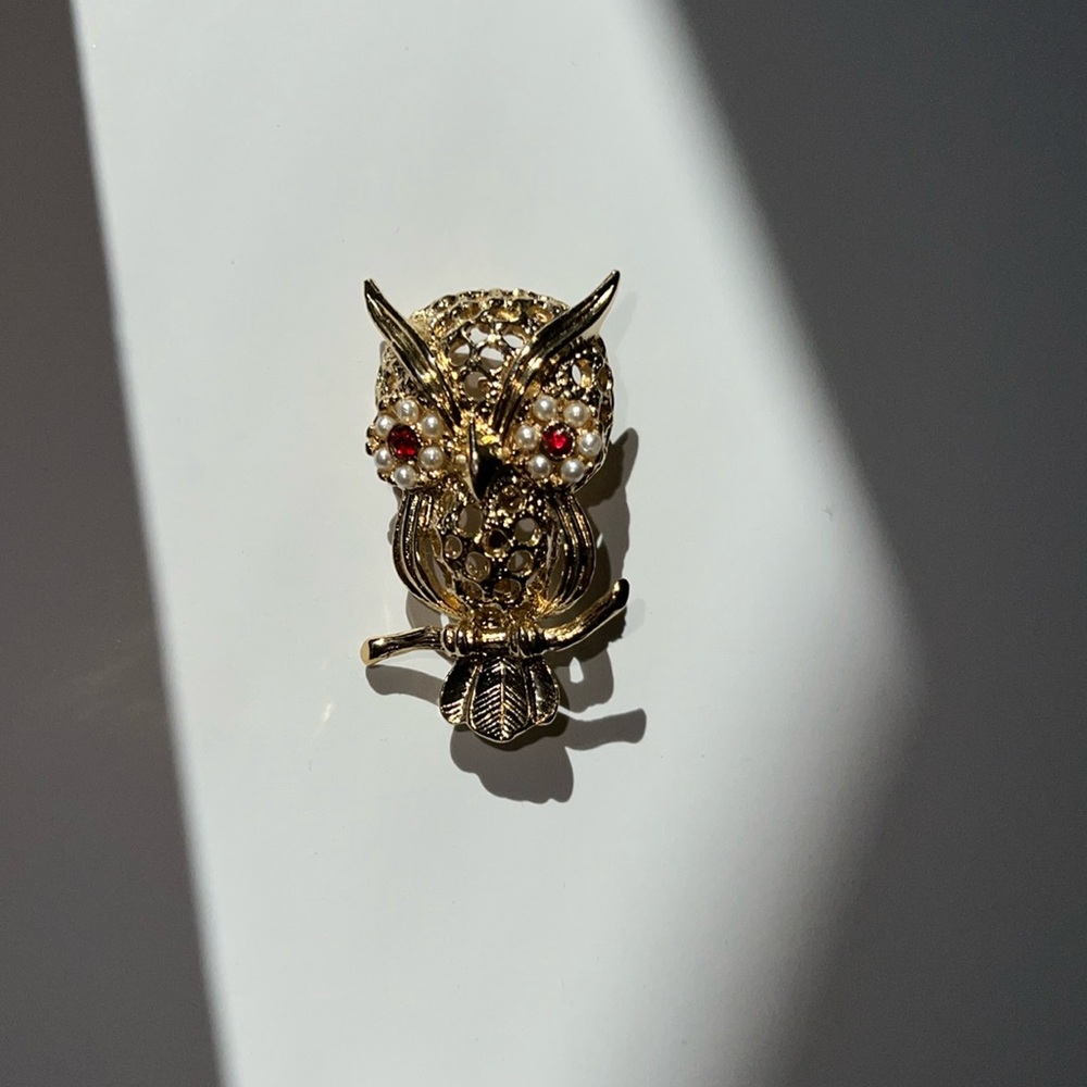 Vintage Owl Gerrys Brooch